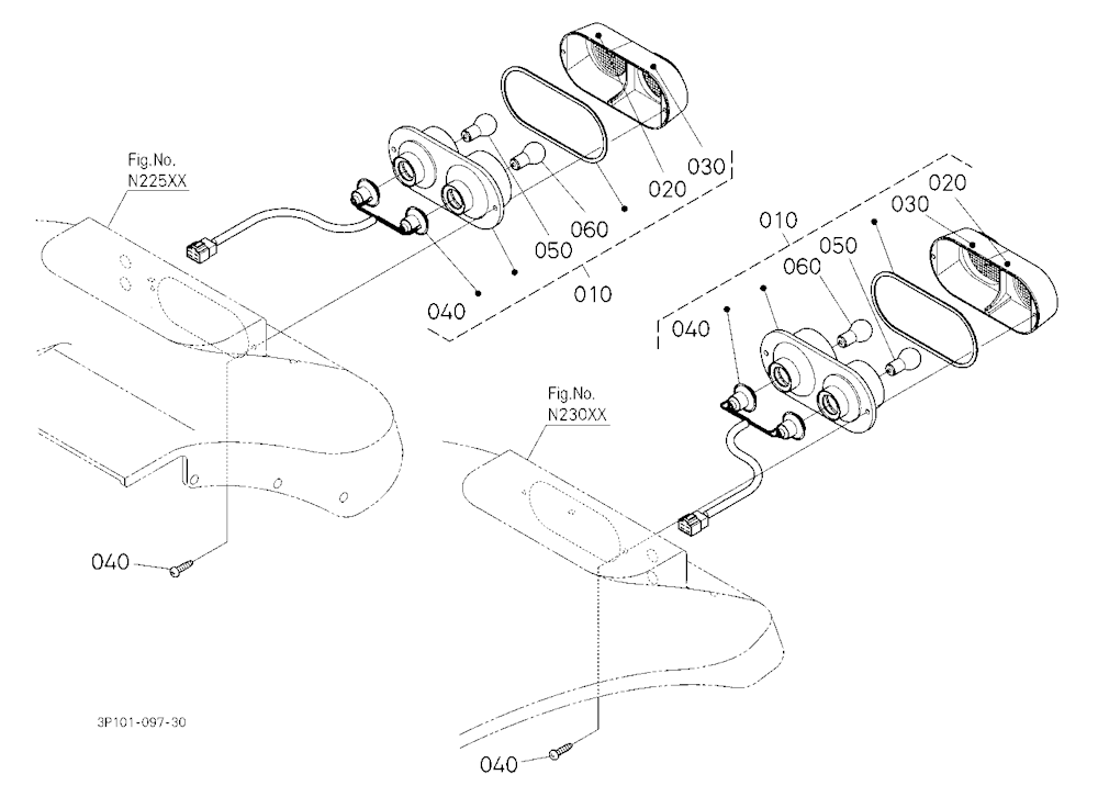 Rear Combination Light [New Type]