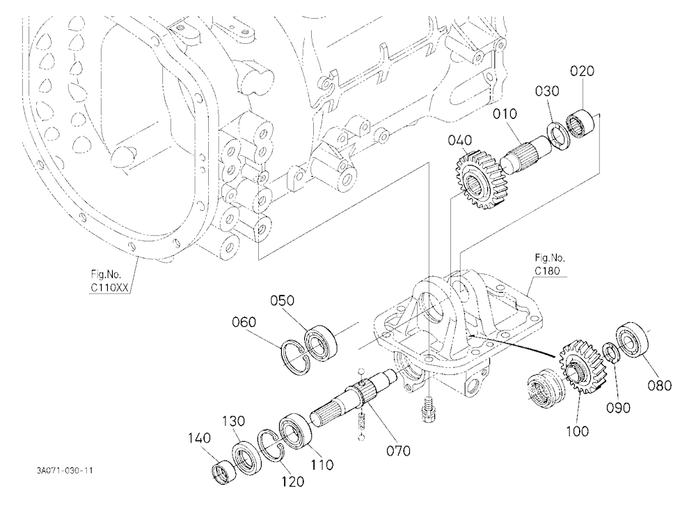 Front Propeller Shaft (Rear)