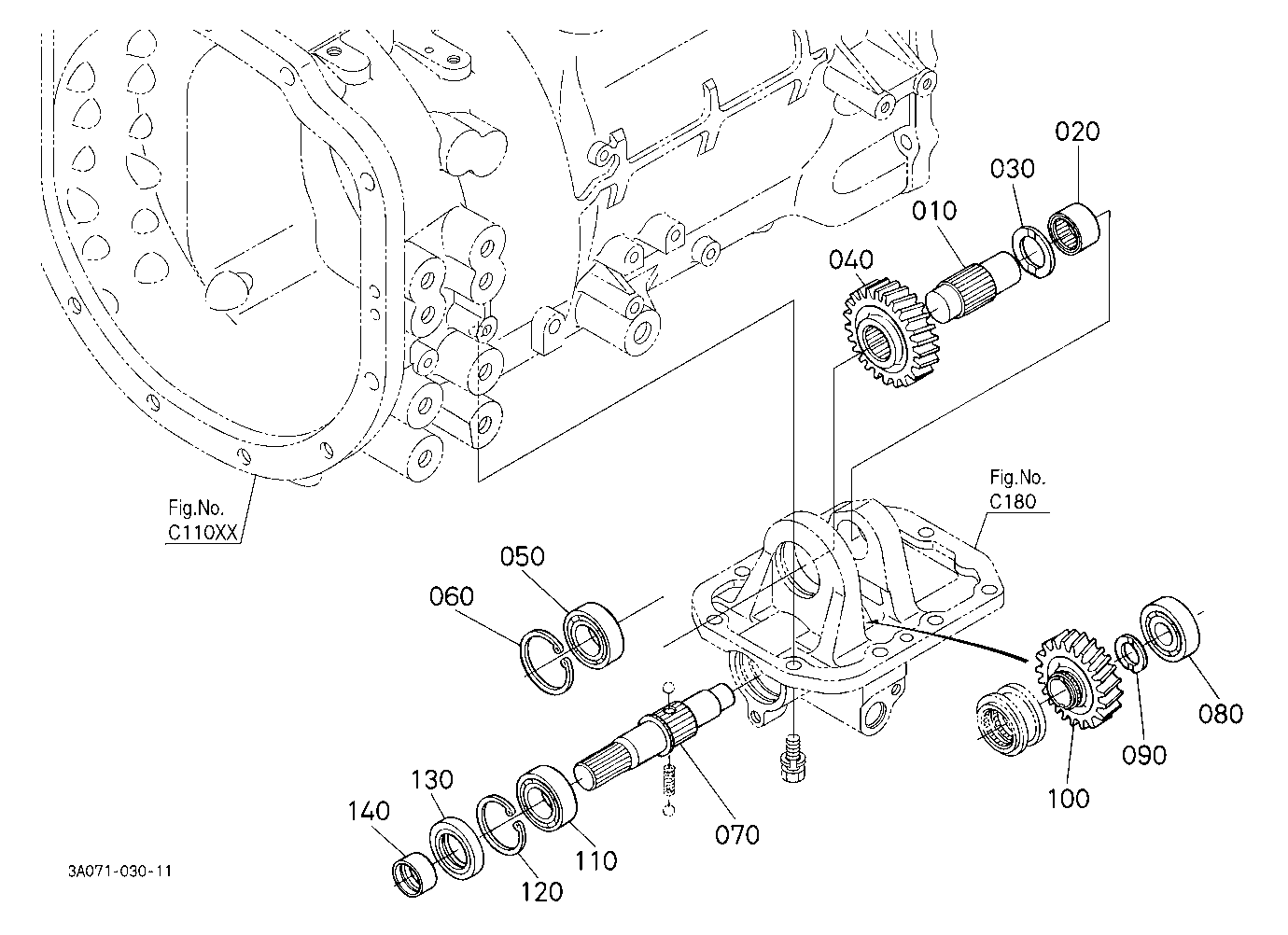 Front Propeller Shaft (Rear)
