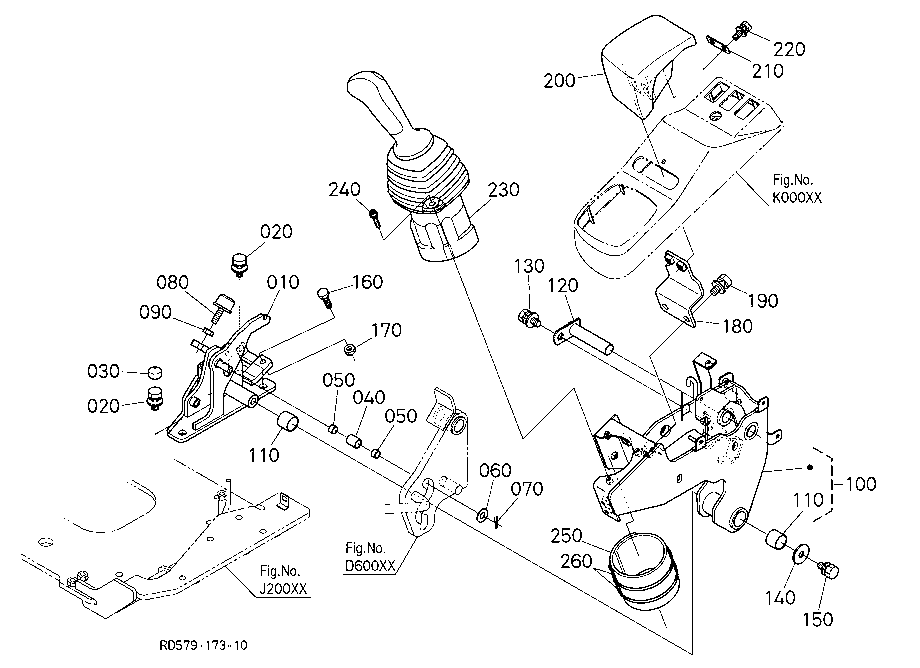Control Lever (Lever Lh)
