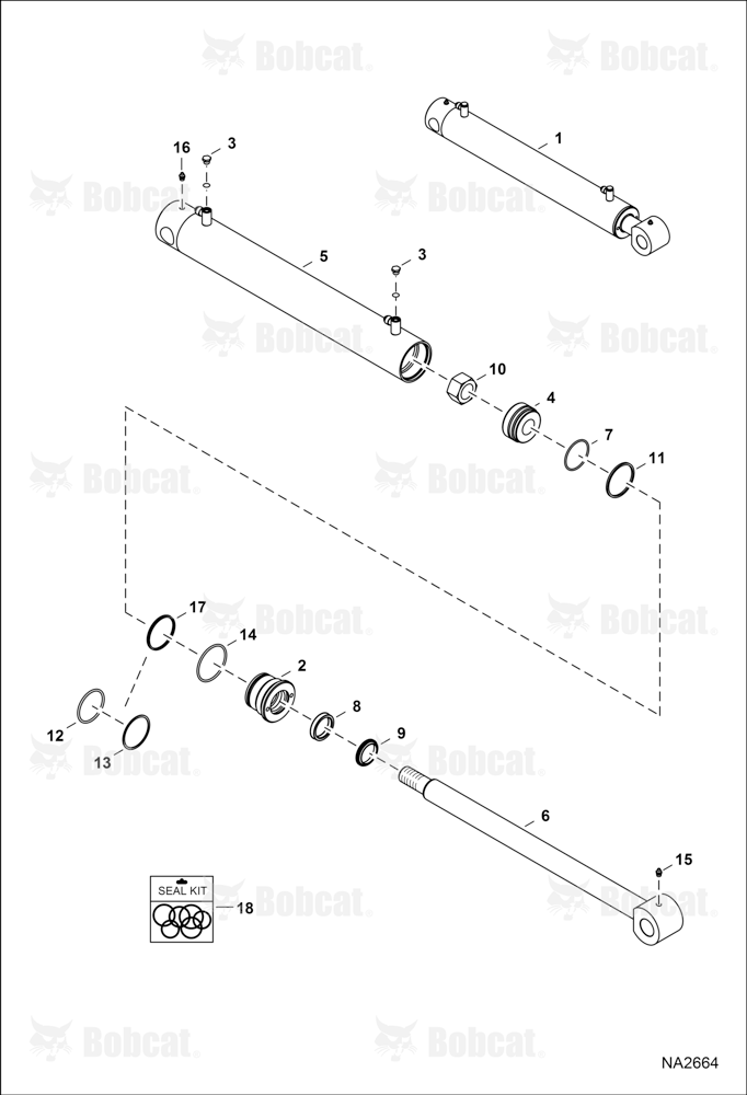 Angle Blade Cylinder