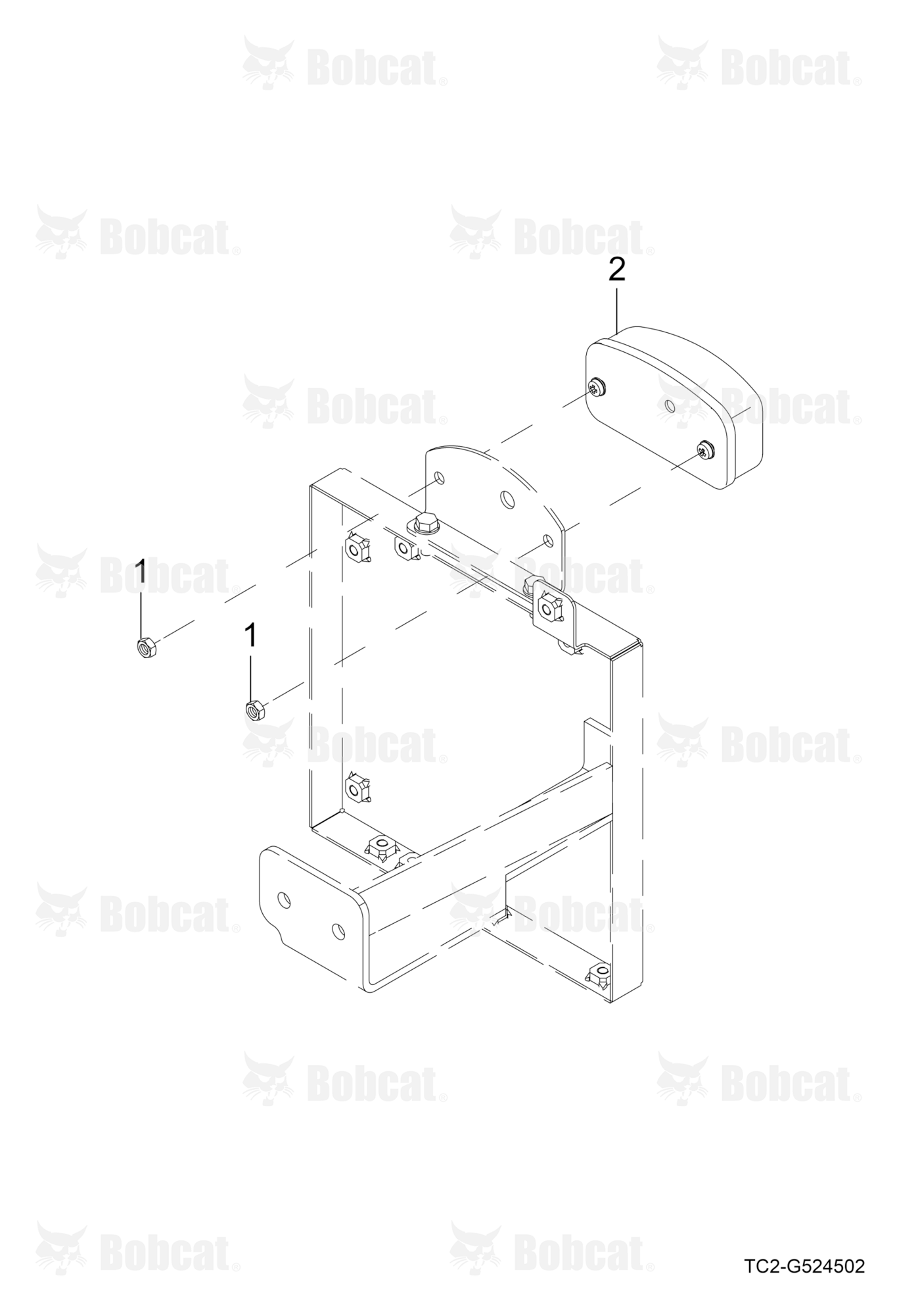 Number Plate Lamp Group