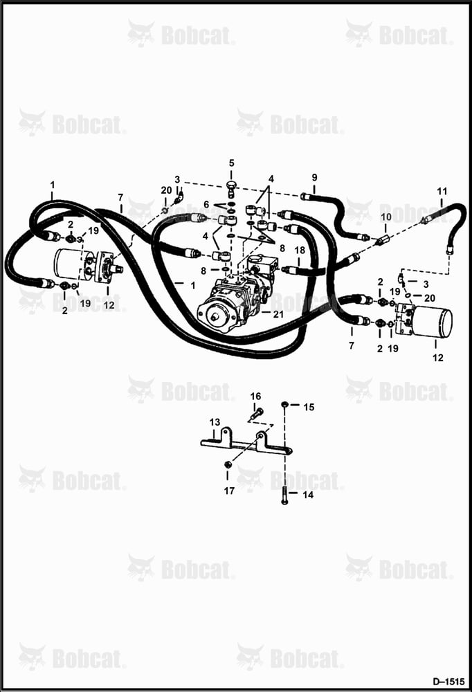 Hydrostatic Motor Circuitry