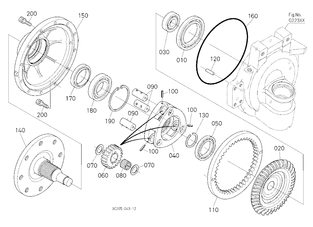 Front Axle Rh