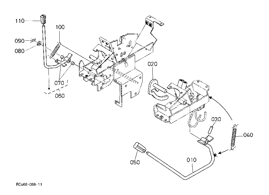 Control Lever (Safety Lock Lever)