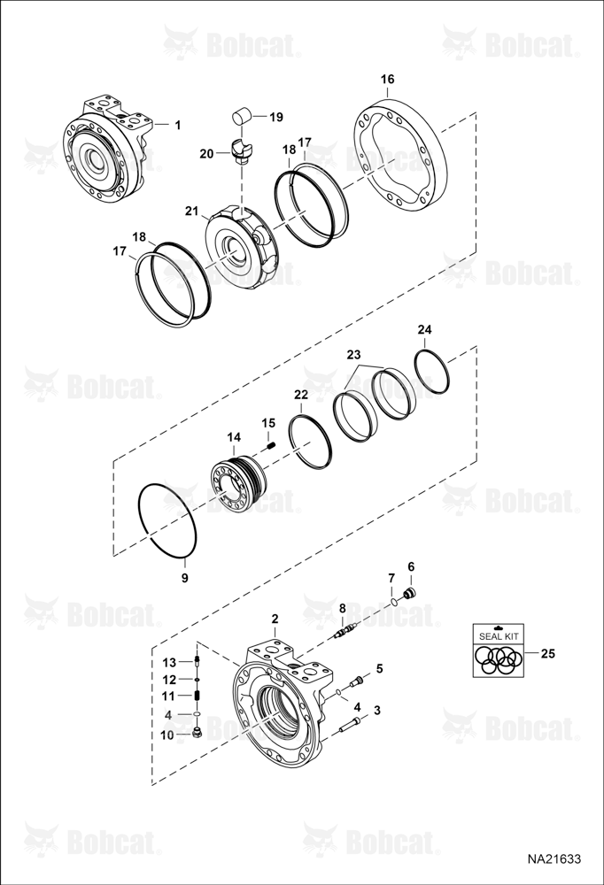 Hydrostatic Motor (Single Speed) (R921812397)