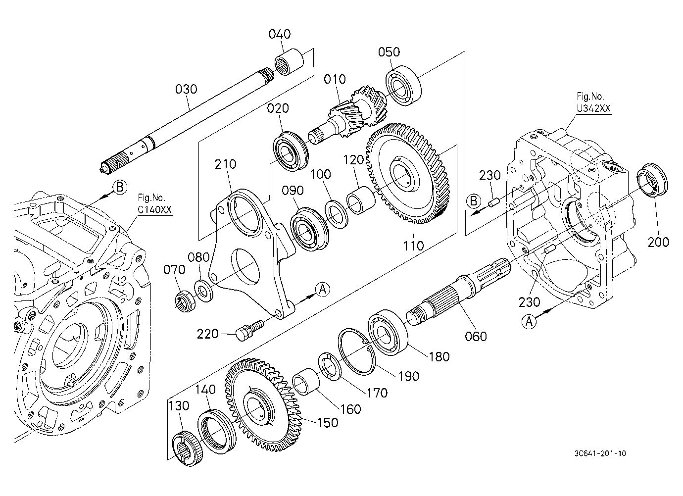 Pto (540/540E) Conversion Kit 1 (Gear) (W/G No.M76