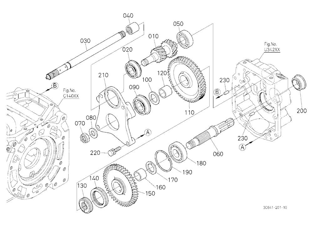 Pto (540/540E) Conversion Kit 1 (Gear) (W/G No.M76