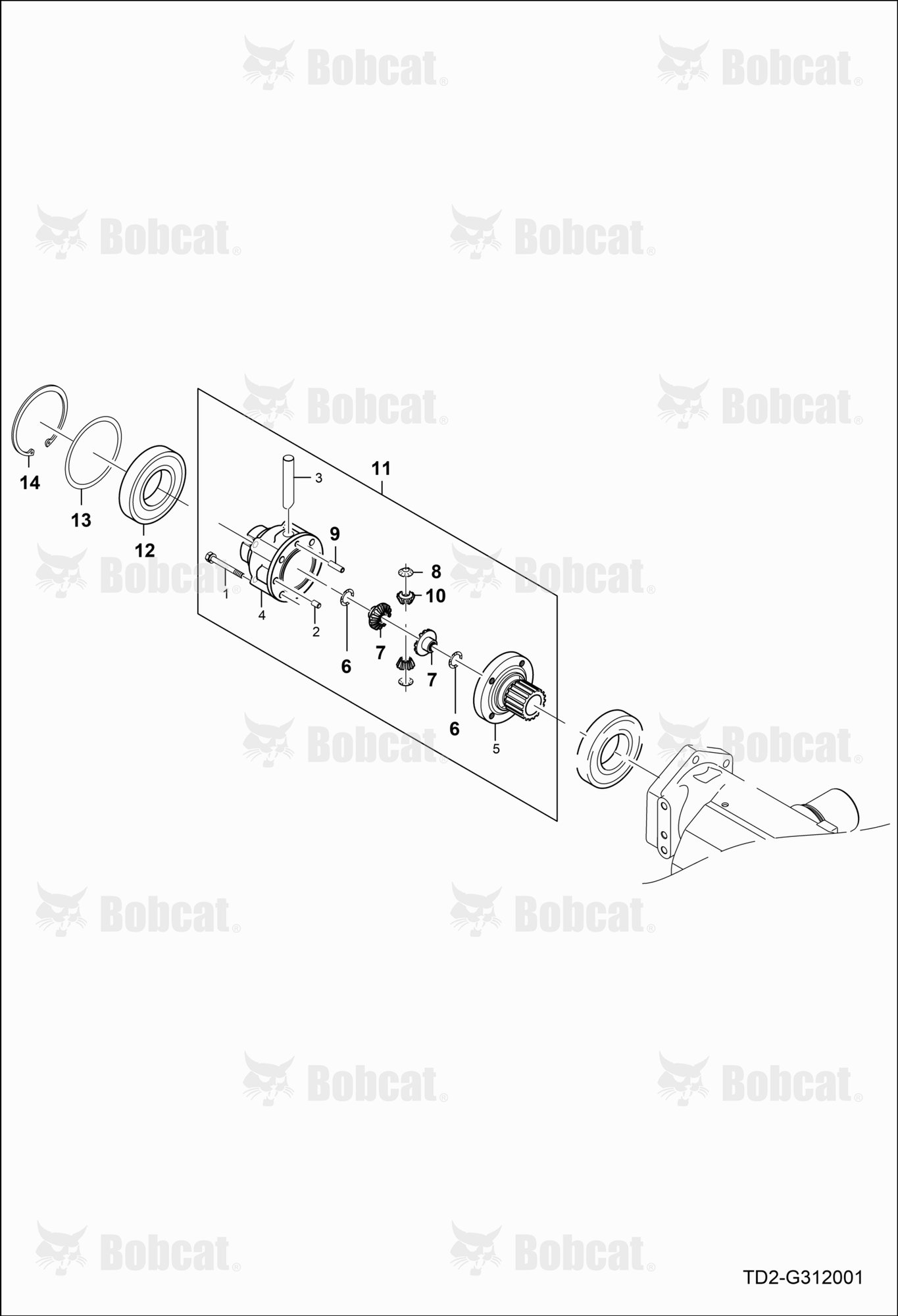 Front DIFF System Group