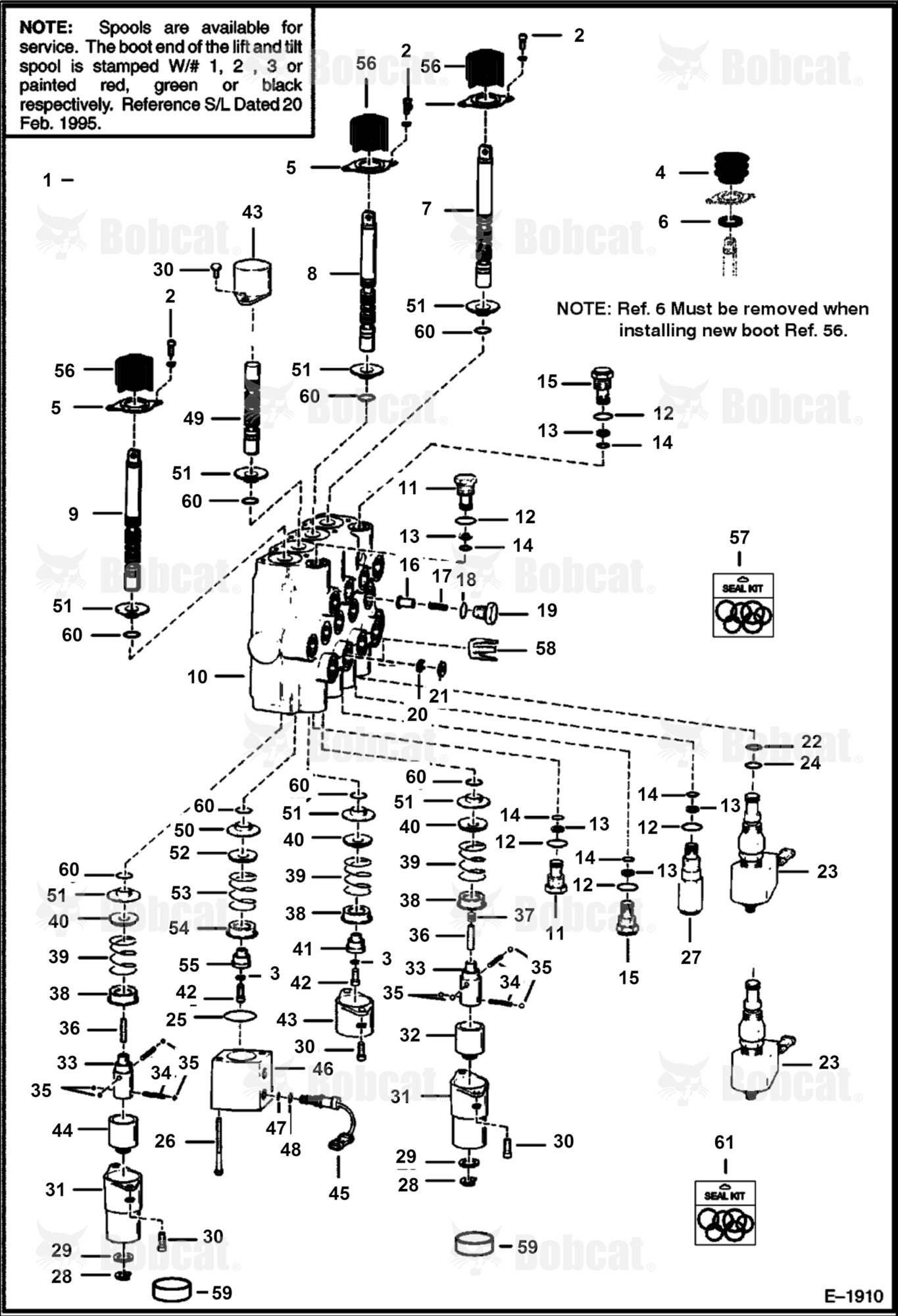 High Horsepower Hydraulics (Control Valve)  503750449 & Below