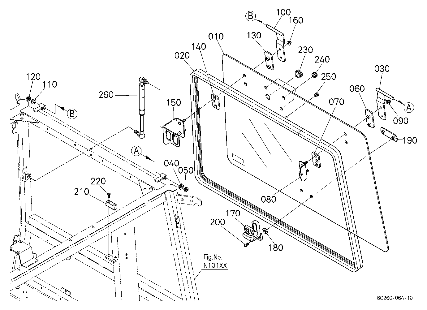 Hatch Back Glass