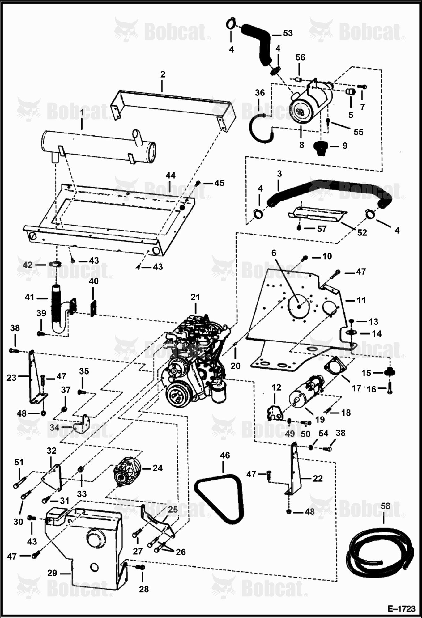 Engine & Attaching Parts