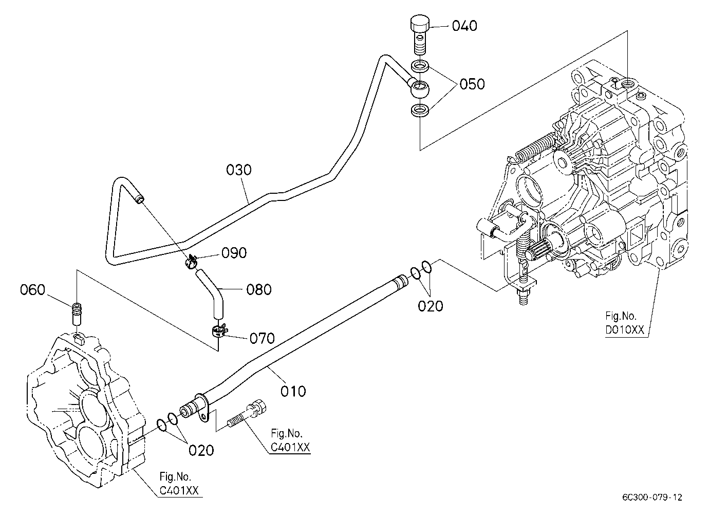 Hydraulic Oil Line (F/M)