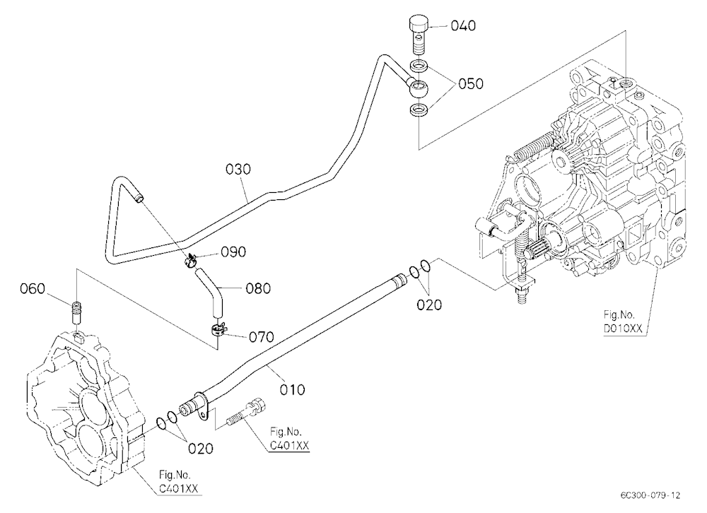 Hydraulic Oil Line (F/M)