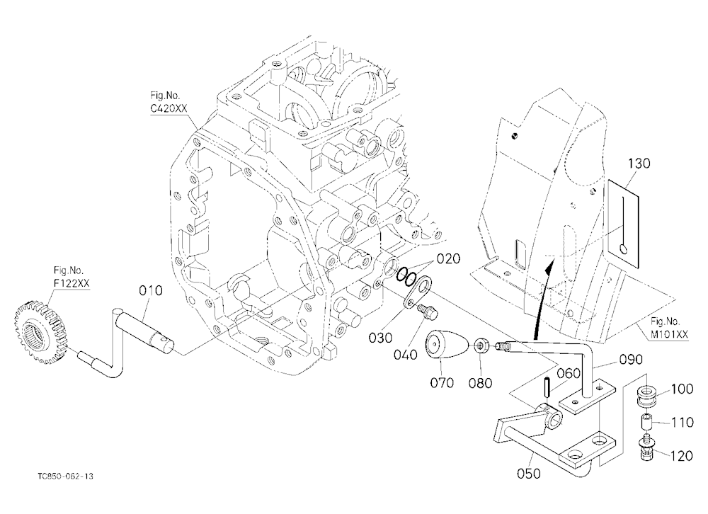 Front Wheel Drive Lever