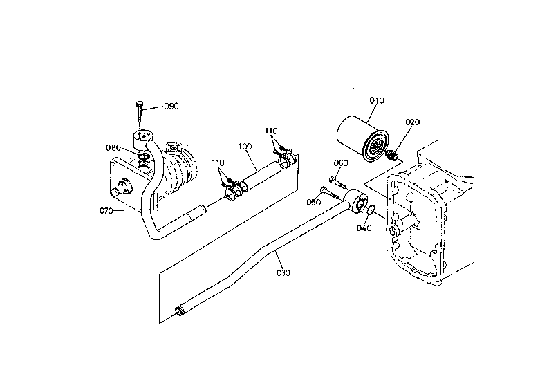 Hydraulic Oil Line (Suction)
