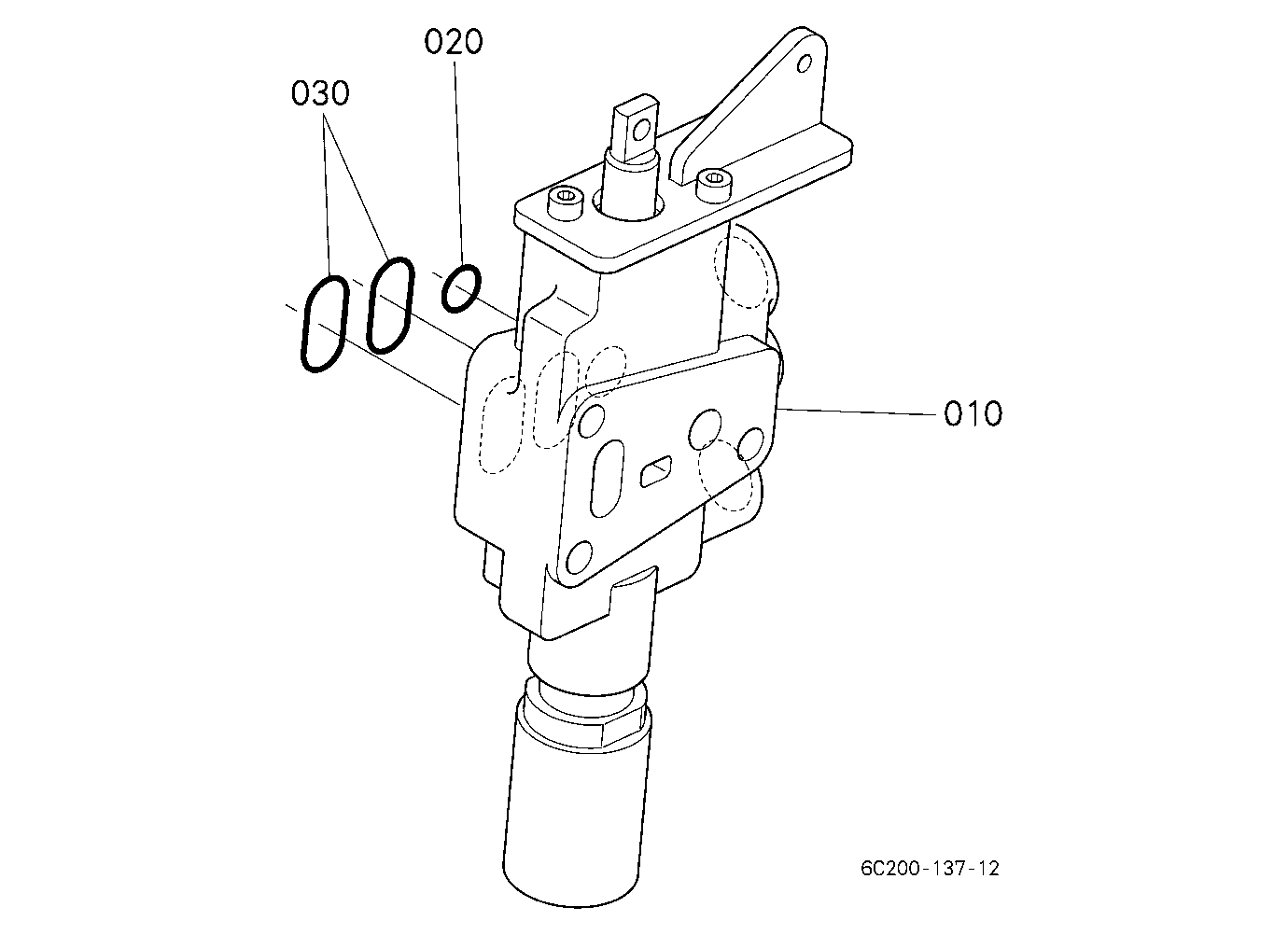Auxiliary Control Valve (2Nd) (W/G No.B7305) [Opti