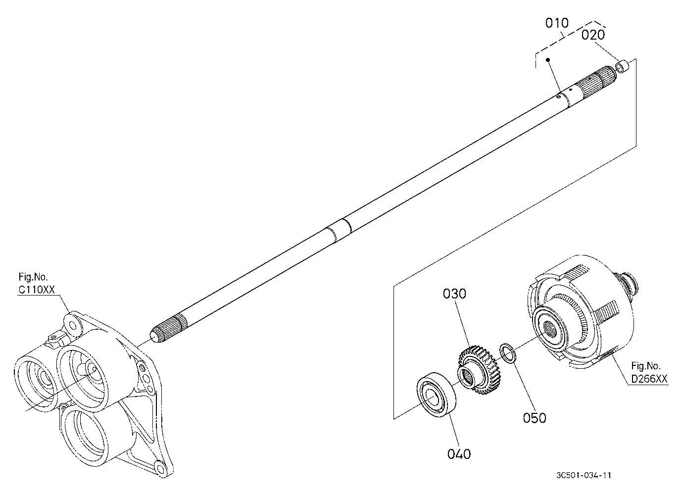 Pto Propeller Shaft