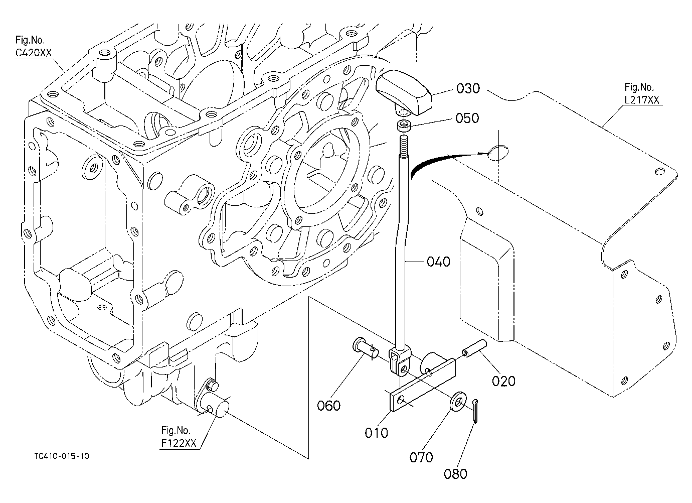 Front Wheel Drive Lever