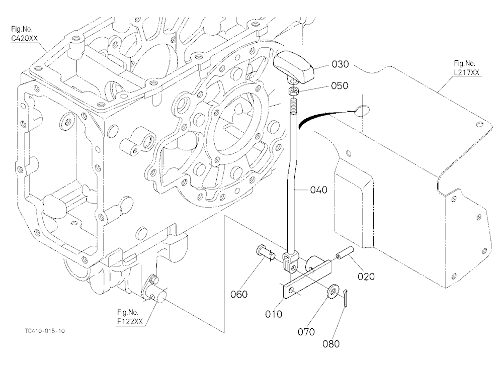 Front Wheel Drive Lever