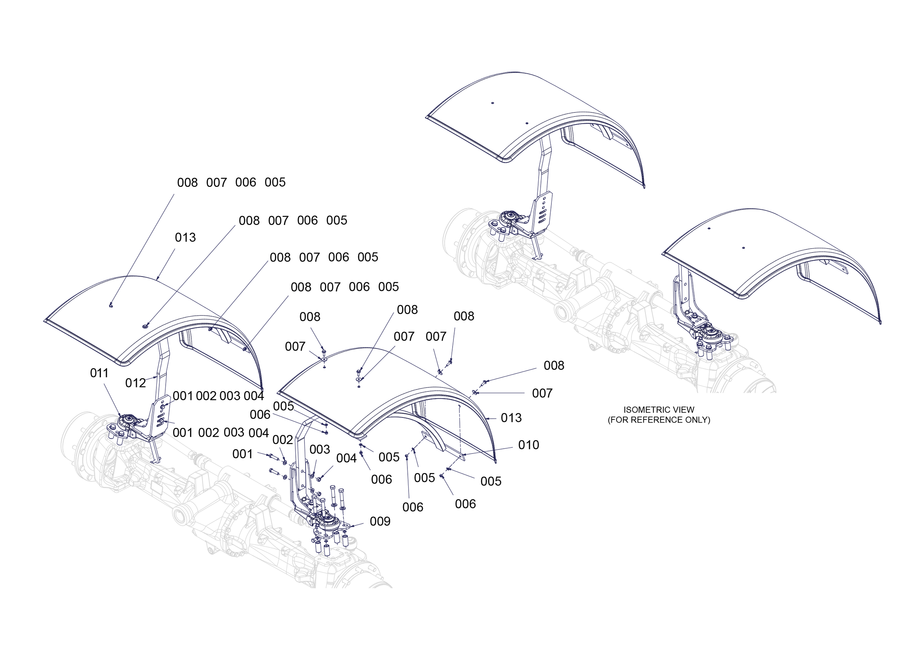 Front Fenders - Dynamic 620Mm