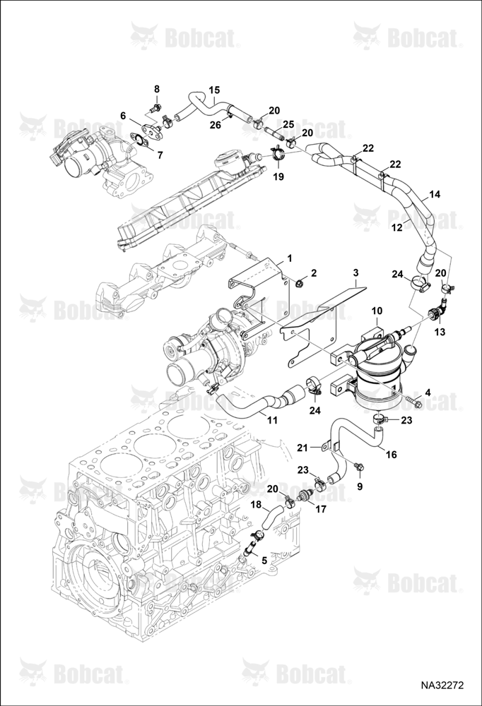 Oil Breather  B69B21017 & Above