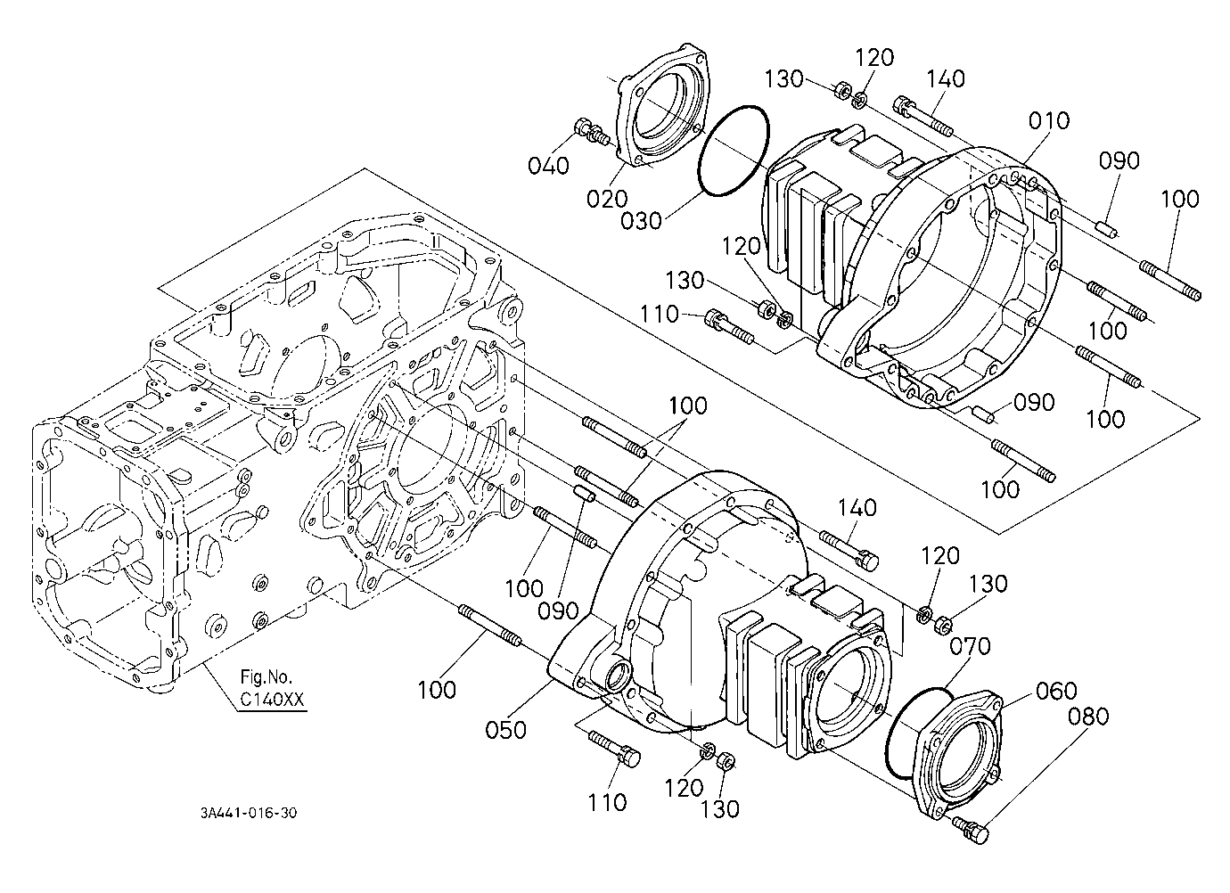 Rear Axle Case
