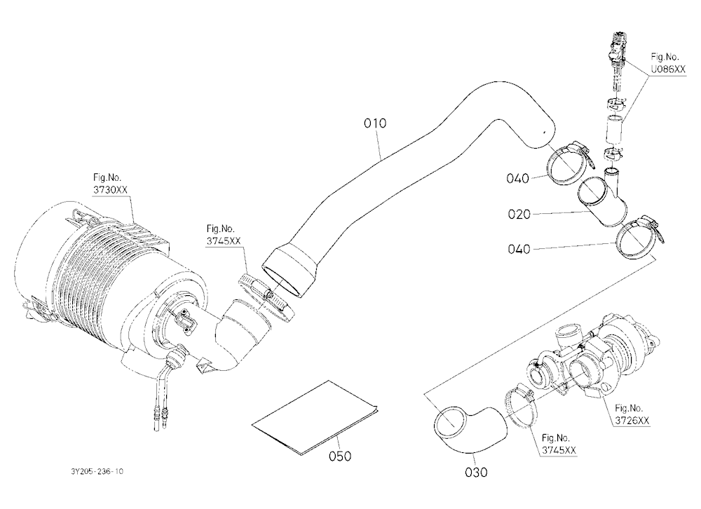 Heater Kit (Inlet Pipe) [Option] [Old]