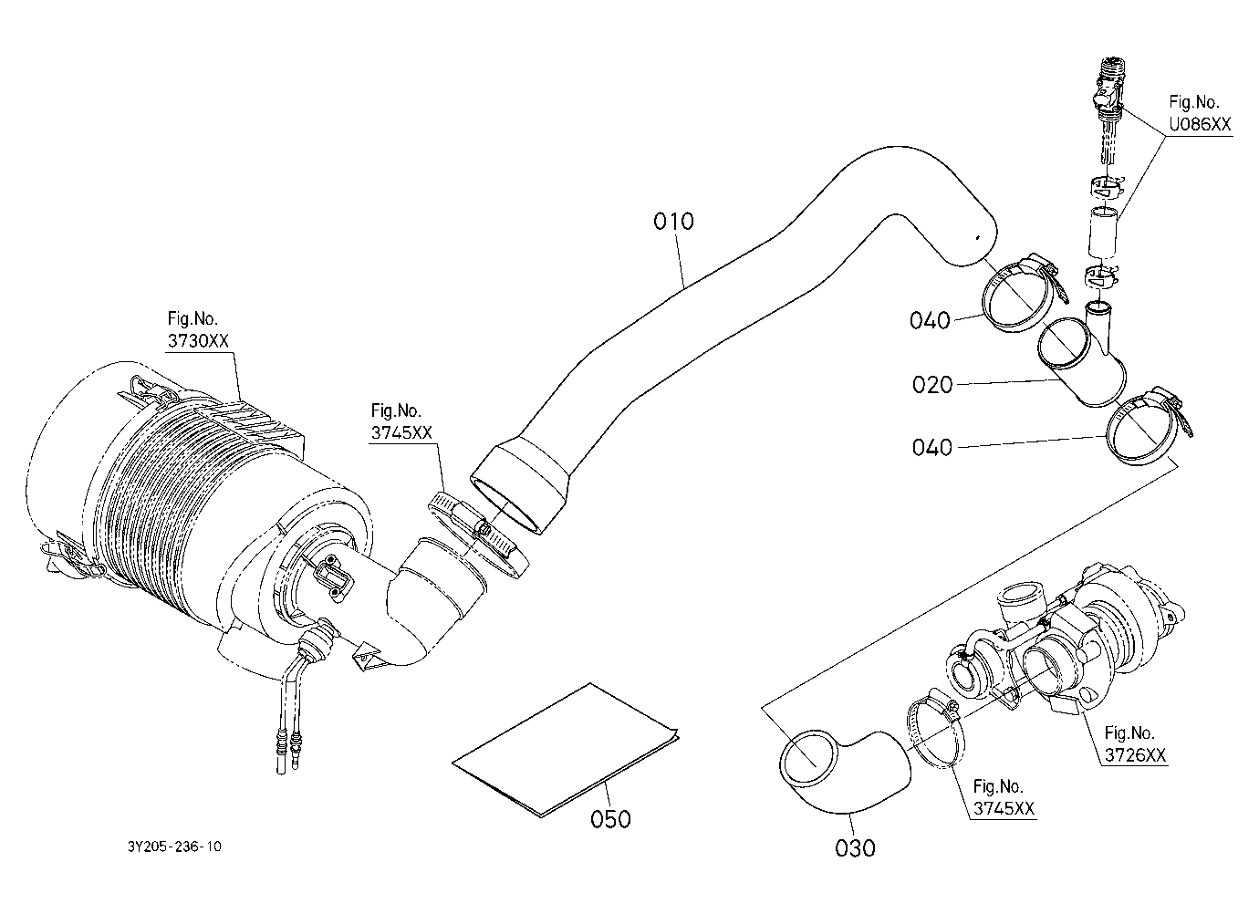Heater Kit (Inlet Pipe) [Option] [Old]