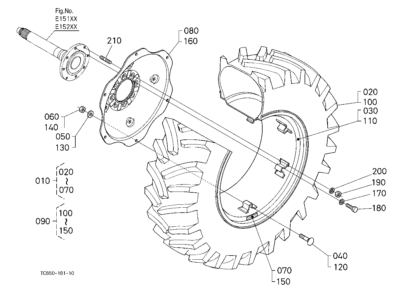 Rear Wheel (13.6-28)