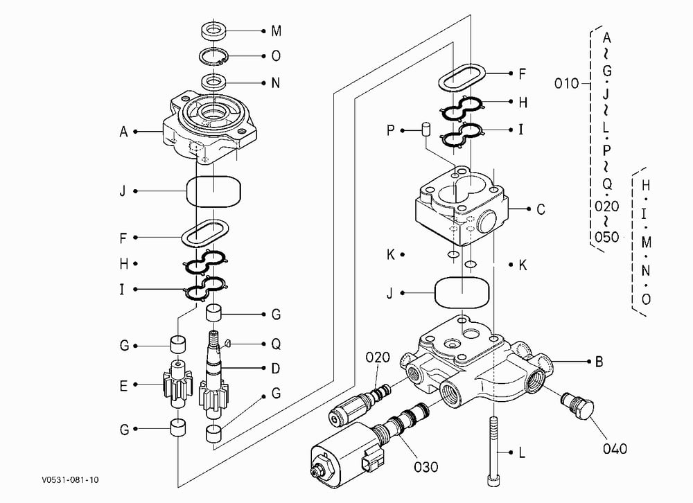 REVERSE FAN KIT (MOTOR) [COMPONENT PARTS] (W/G No.