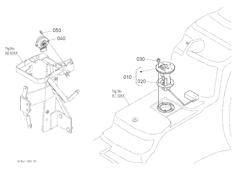 Sensor (Fuel Unit/Accelerator)Sensor