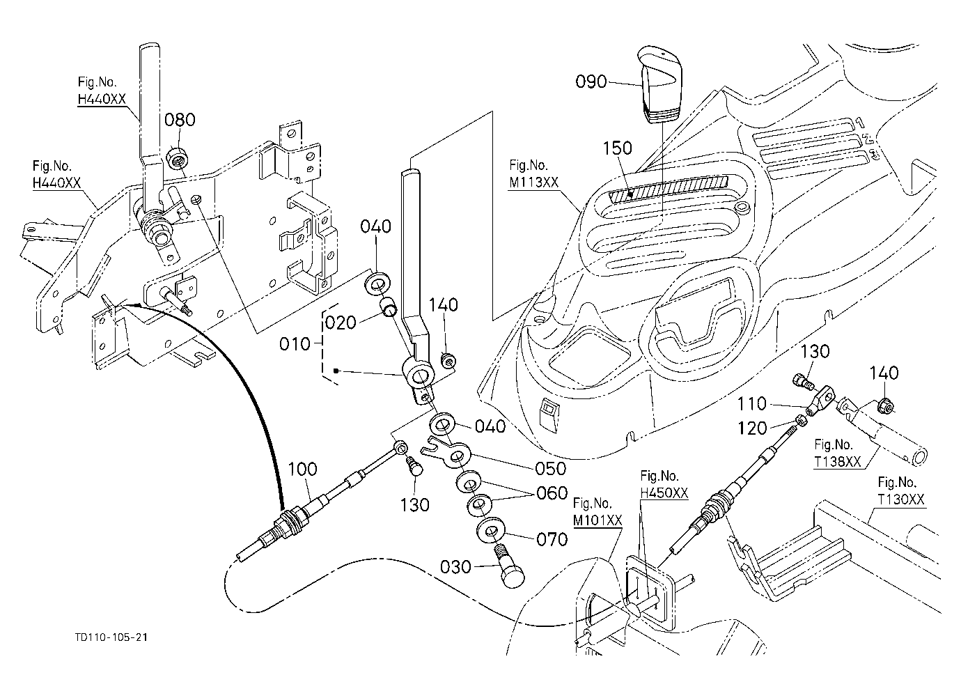 Draft Control Lever (With Draft) (W/G No.L8319) [O