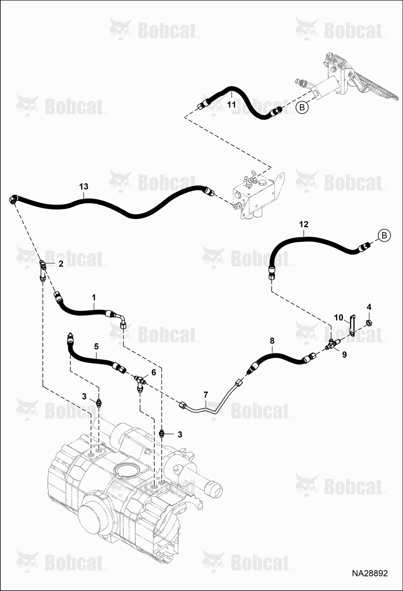 Hoses Brake Trl