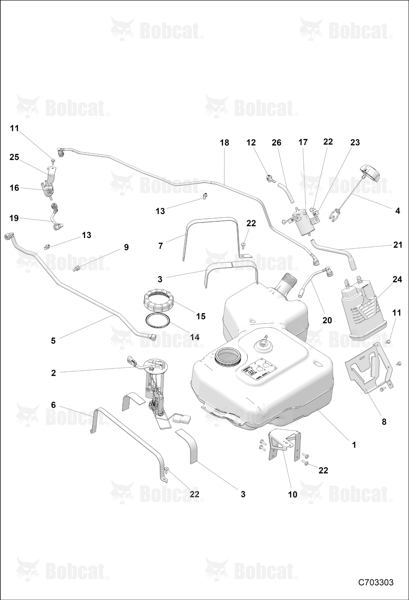 Fuel SYSTEM, Fuel TANK, Evap
