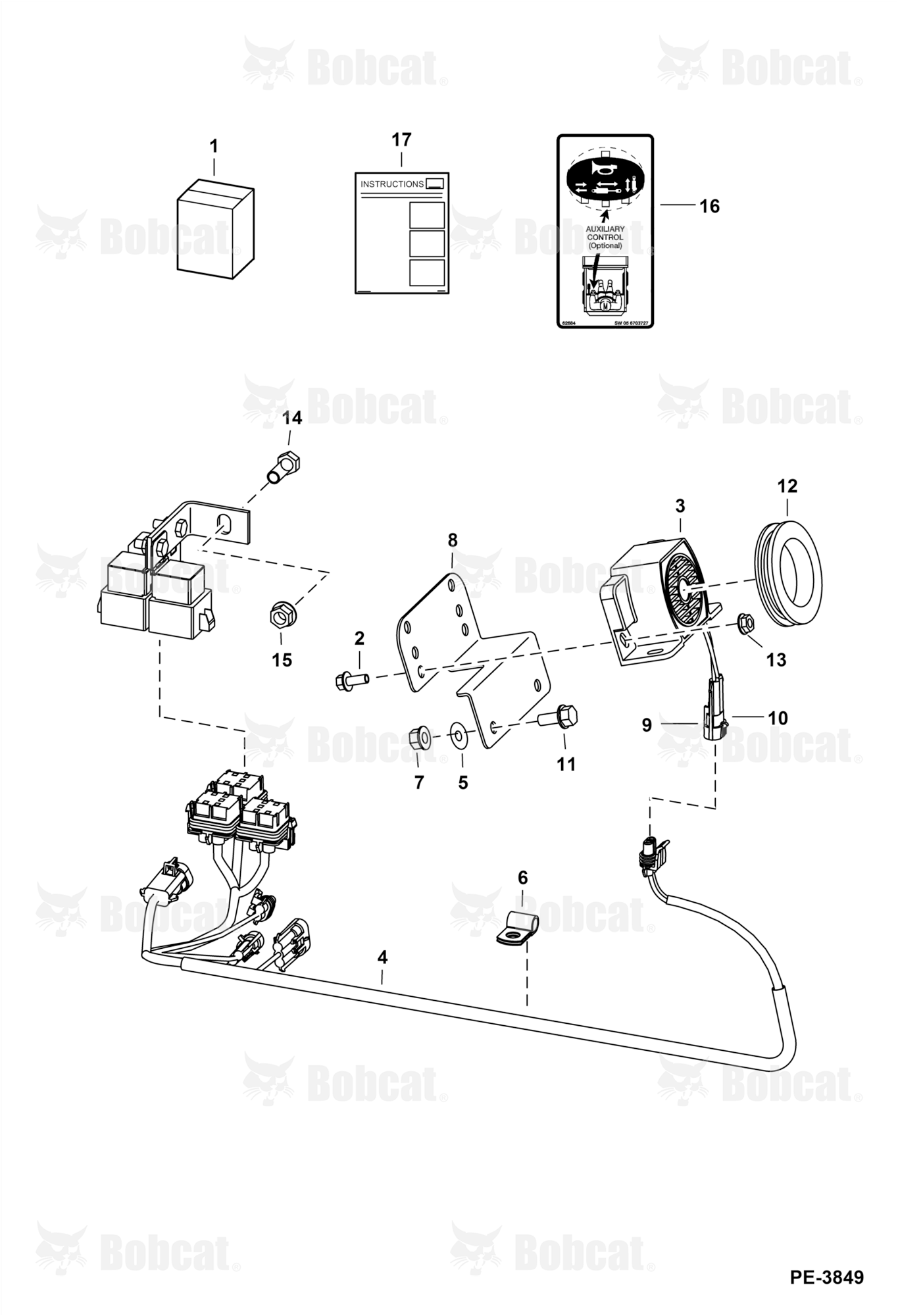 Horn Kit (Selectable Joystick Controls)