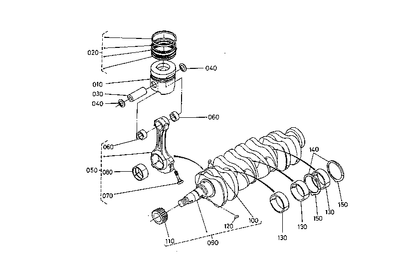 Piston And Crankshaft