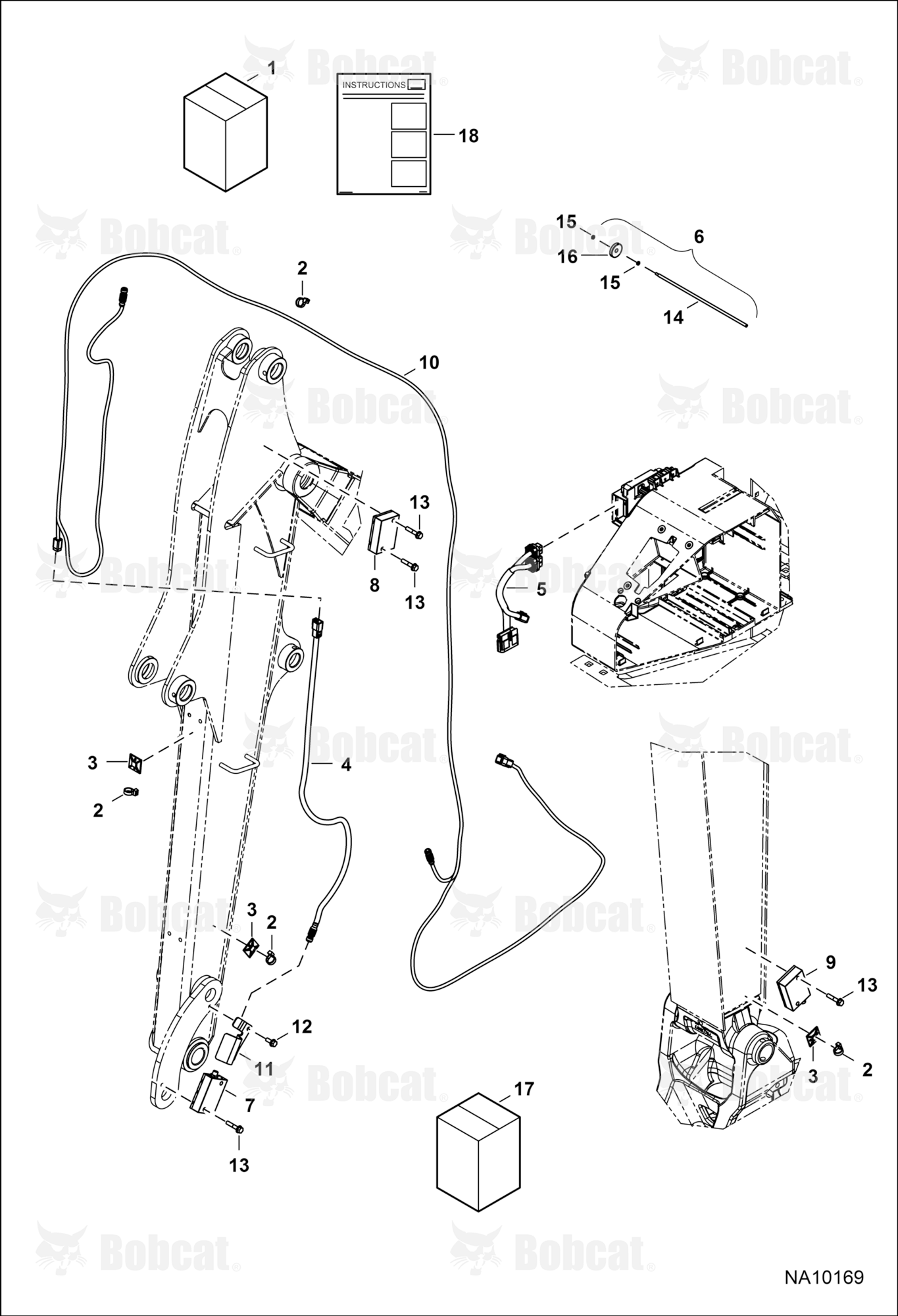 Depth Check Kit (Long Arm) (W/Angle Blade)(3 Sensor)