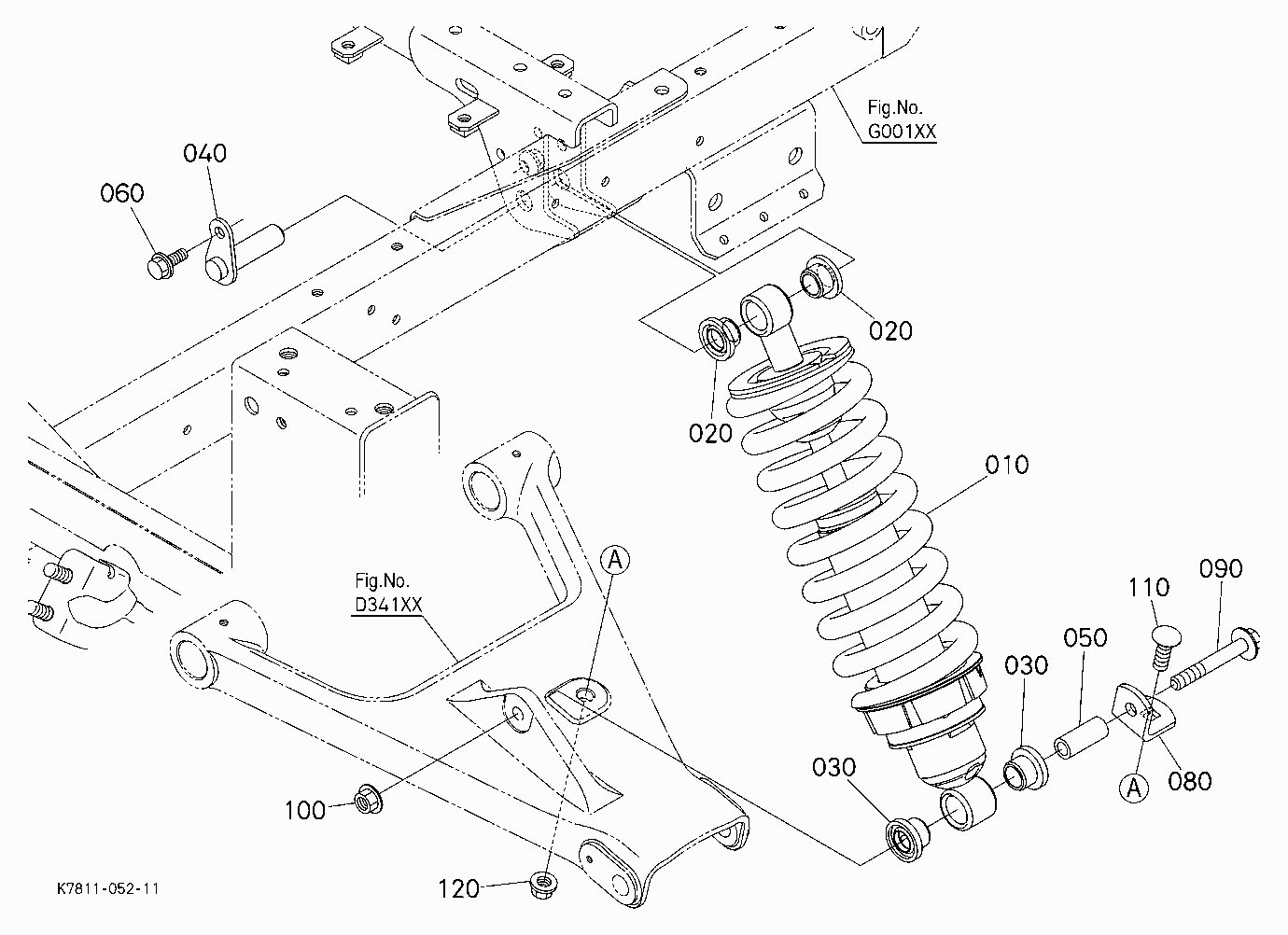 REAR SUSPENSION (LEFT)