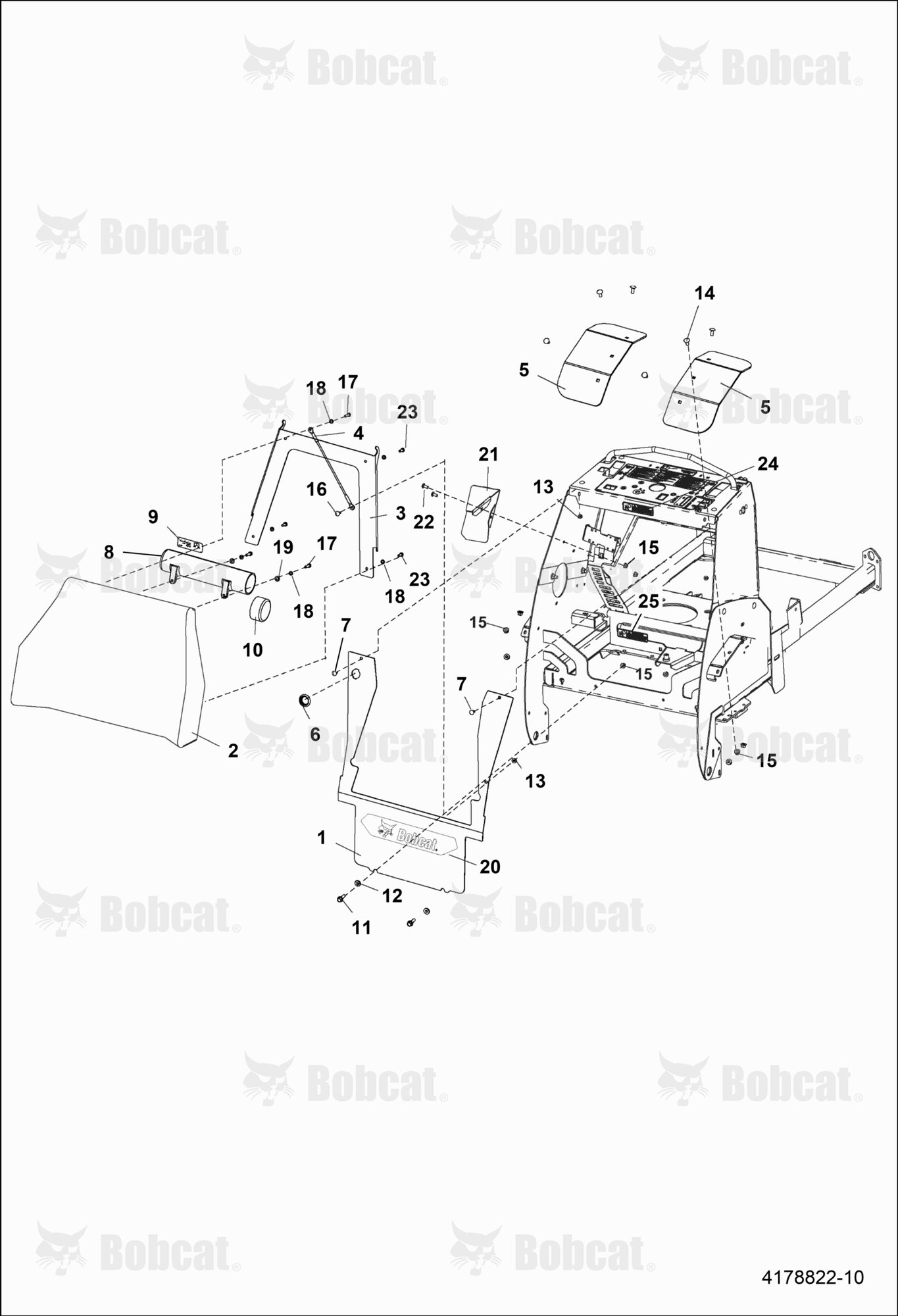 Rider Pad & Fender ASSY