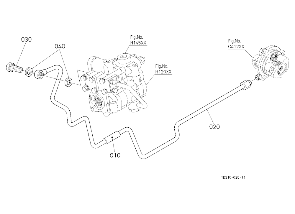 Hydraulic Oil Line (Pto)