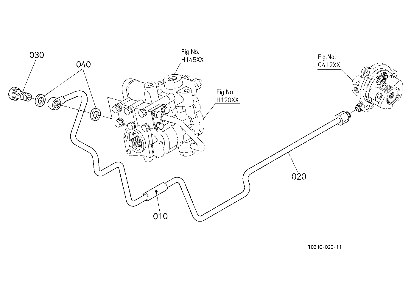 Hydraulic Oil Line (Pto)