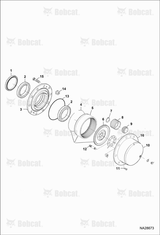 Front Axle (Hub Reduction) (Cont'd)