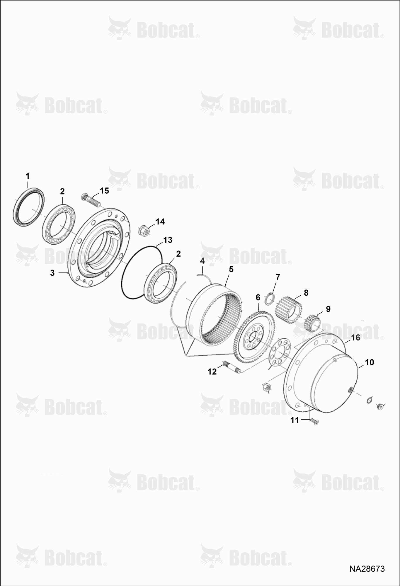 Front Axle (Hub Reduction) (Cont'd)