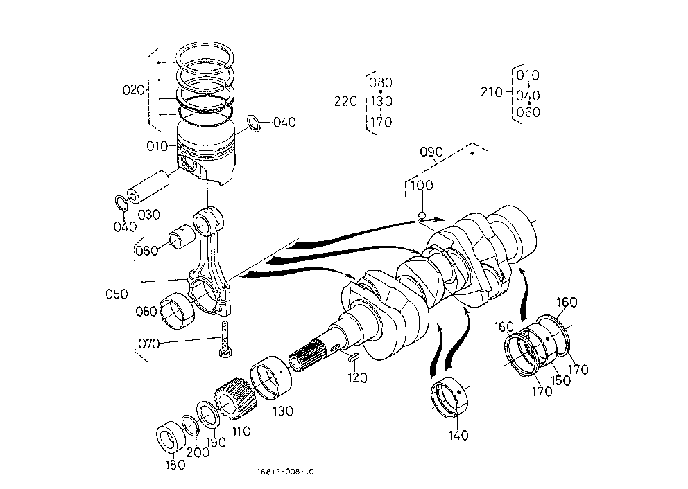 Piston/Crankshaft