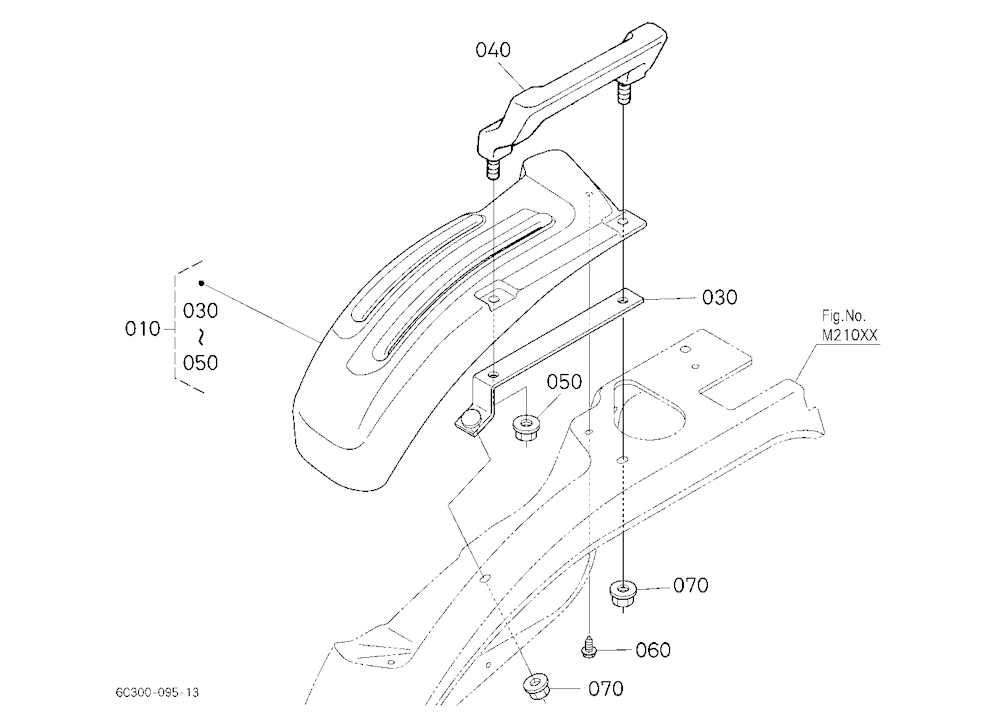 Lever Guide Lh