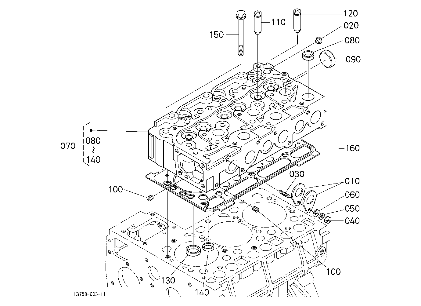 Cylinder Head [D1803-M-E3-Lb1/D1803-M-E3-Lb2]