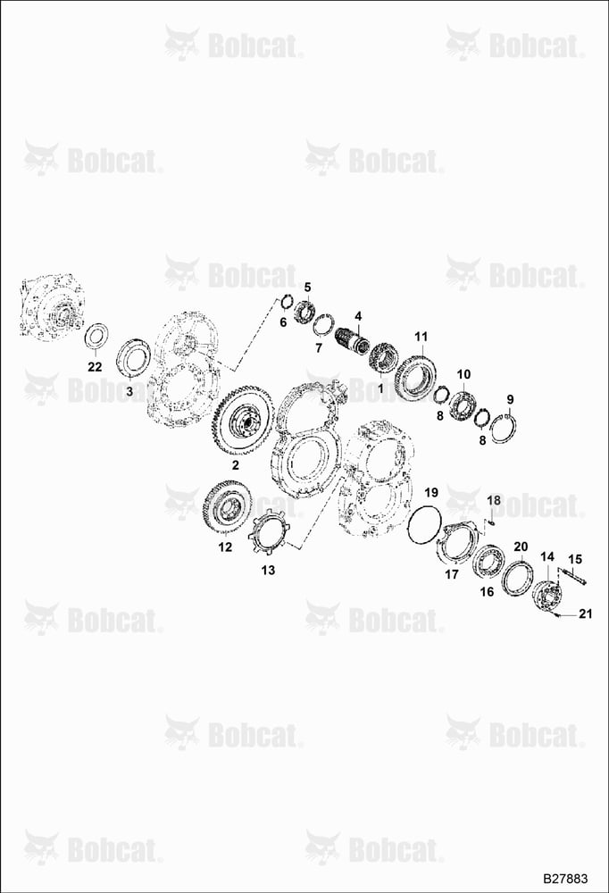 Reduction Gears (Fast Travel) (Replacement Axle - 5904661981)