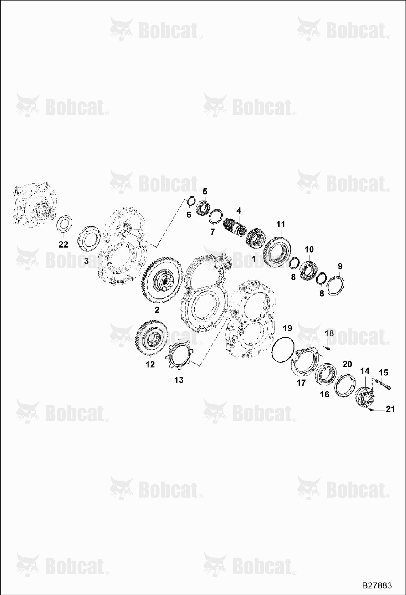Reduction Gears (Fast Travel) (Replacement Axle - 5904661981)