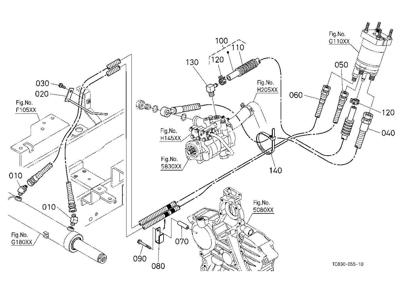 Hydraulic Oil Line (Steering)